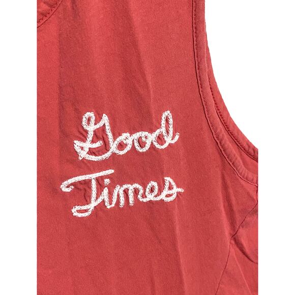Disney Junk Food Good Times Tank Top Women M Knot Tie Front Festival Summer Y2K - Picture 3 of 7
